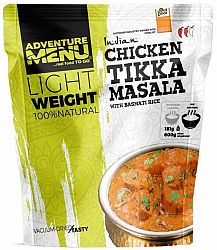 Adventure Menu Kurča Tikka Masala s ryžou basmati 173 g (600 g hotového jedla)