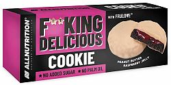 AllNutrition F**king Delicious Cookie arašidové maslo/malinové želé 128 g