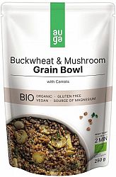 AUGA ORGANIC Grain Bowl s pohánkou, hubami a mrkvou BIO 250 g