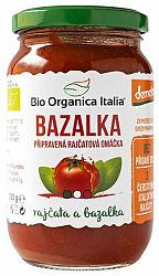 Bio organica Italia Omáčka paradajková BIO bazalka 350 g