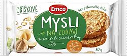 Emco Ovsené sušienky oriešok 60 g