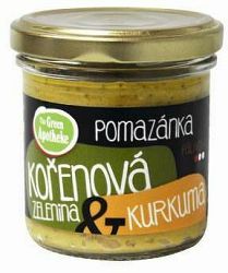 Green Apotheke Rastlinná pomazánka koreňová zelenina/kurkuma 140 g