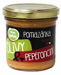 Green Apotheke Rastlinná pomazánka olivy/peperoncíno 140 g