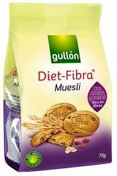 Gullón Diet fibra ovsené vločky/hrozienka 75 g