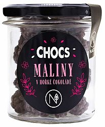 Natu CHOCS Maliny v 70% horkej čokoláde 90 g