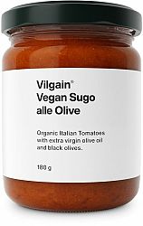 Vilgain Vegan Sugo BIO s čiernymi olivami 180 g