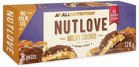 AllNutrition Milky Cookie karamel/arašidy 128 g