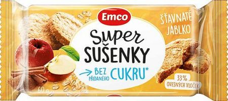 Emco Super sušienky jablko 60 g