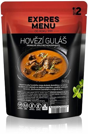 Expres Menu Hovädzí guláš 600 g