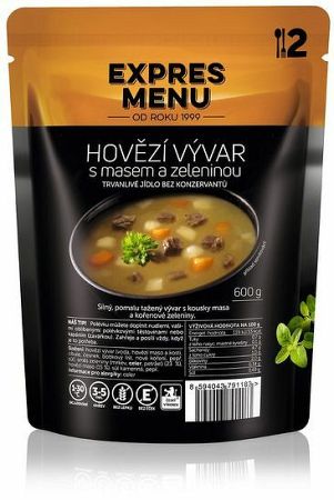 Expres Menu Hovädzí vývar 600 g