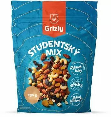 Grizly Študentská zmes 250 g