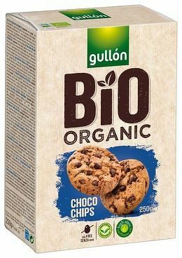 Gullón Choco chips sušienky s čokoládovými kúskami BIO 250 g