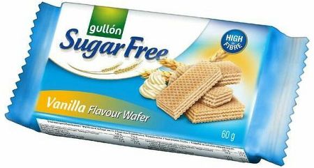 Gullón Wafer oblátky plnené krémom vanilka 60 g