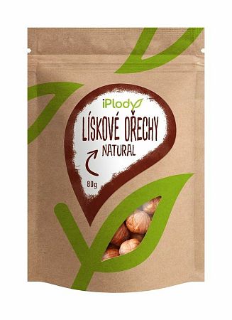 iPlody Lieskové orechy natural 80 g