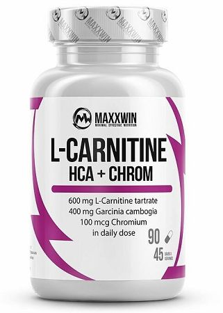 MAXXWIN L-CARNITINE + HCA + CHROM 90 kapsúl