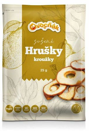 Ovocňák Sušené hruškové krúžky 25 g