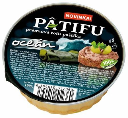 Patifu prémiová tofu paštéta oceán 100 g