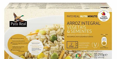 Pato Real Mix hnedá ryža, zelenina, semienka 250 g (2 x 125 g)