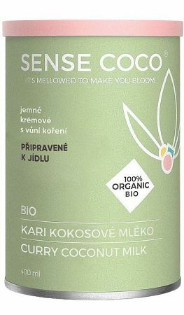 Sense Coco Kari kokosové mlieko jemné BIO 400 ml