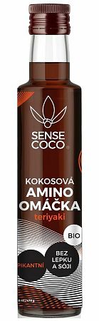 Sense Coco Kokosová amino omáčka BIO teriyaki 340 ml (470 g)