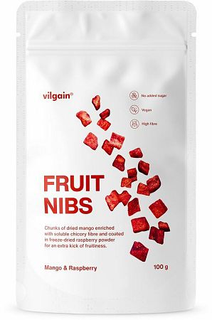 Vilgain Fruit Nibs Mango a malina 100 g