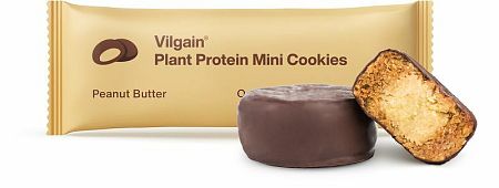 Vilgain Plant Protein Mini Cookies BIO arašidové maslo 50 g (2 x 25 g)