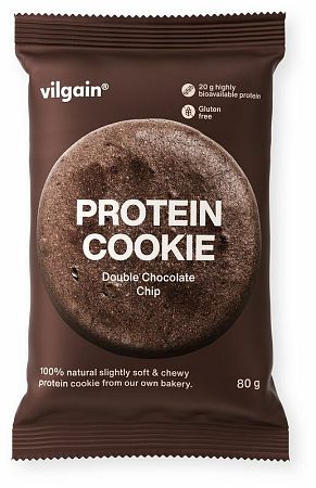 Vilgain Protein Cookie double chocolate chip 80 g