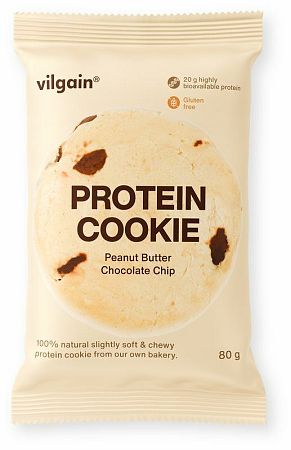 Vilgain Protein Cookie peanut butter chocolate chip 80 g