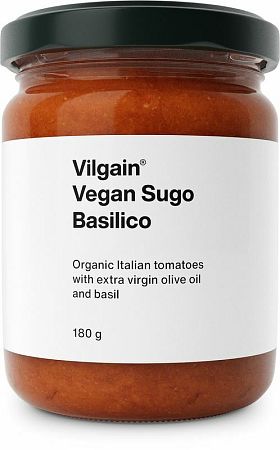 Vilgain Vegan Sugo BIO s bazalkou 180 g