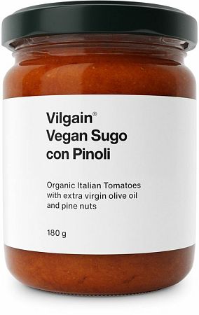 Vilgain Vegan Sugo BIO s píniovými orieškami 180 g